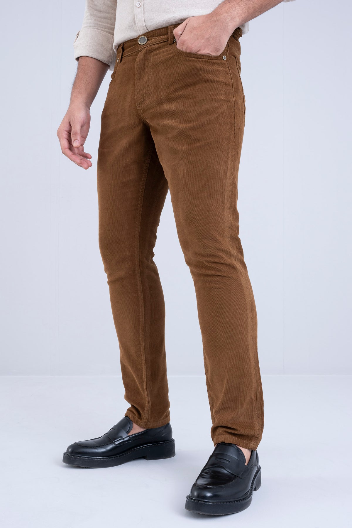 Slim fit Corduroy Casual Pants