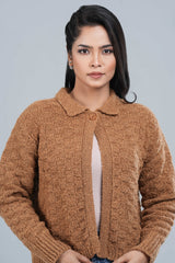 Short-Length Full-Sleeve Cardigan