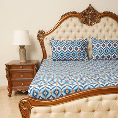 Bedsheets- Electron Blue (King Size)