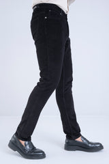 Slim Fit Corduroy Casual Pants