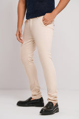 Slim Fit Solid Chinos