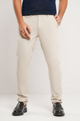 Slim Fit Solid Chinos