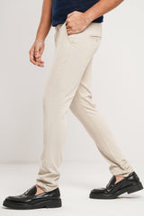 Slim Fit Solid Chinos