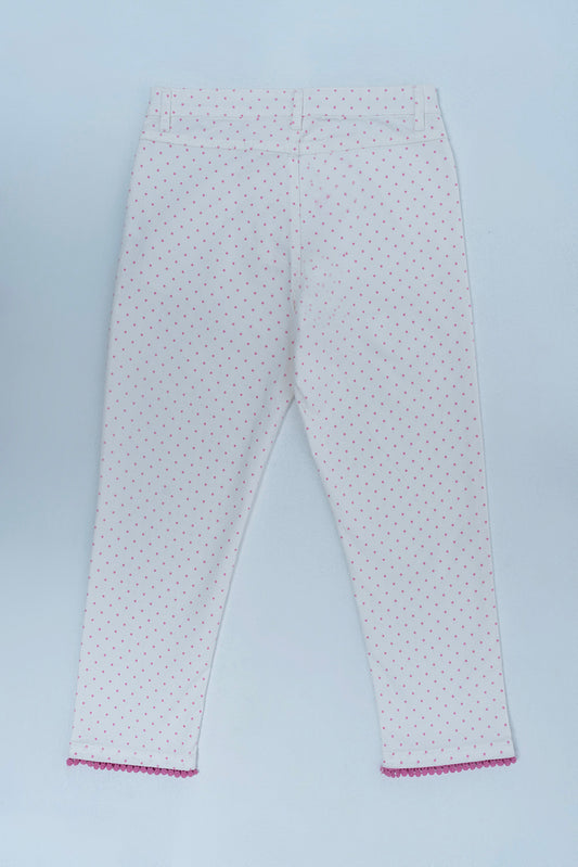 Girls Twill Pant (6-8 Years) - Disney