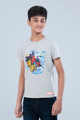 Junior Boys T-Shirt (10-14 Years) - Marvel