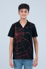 Junior Boys Casual Shirt (10-14 Years) - Marvel