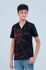 Junior Boys Casual Shirt (10-14 Years) - Marvel