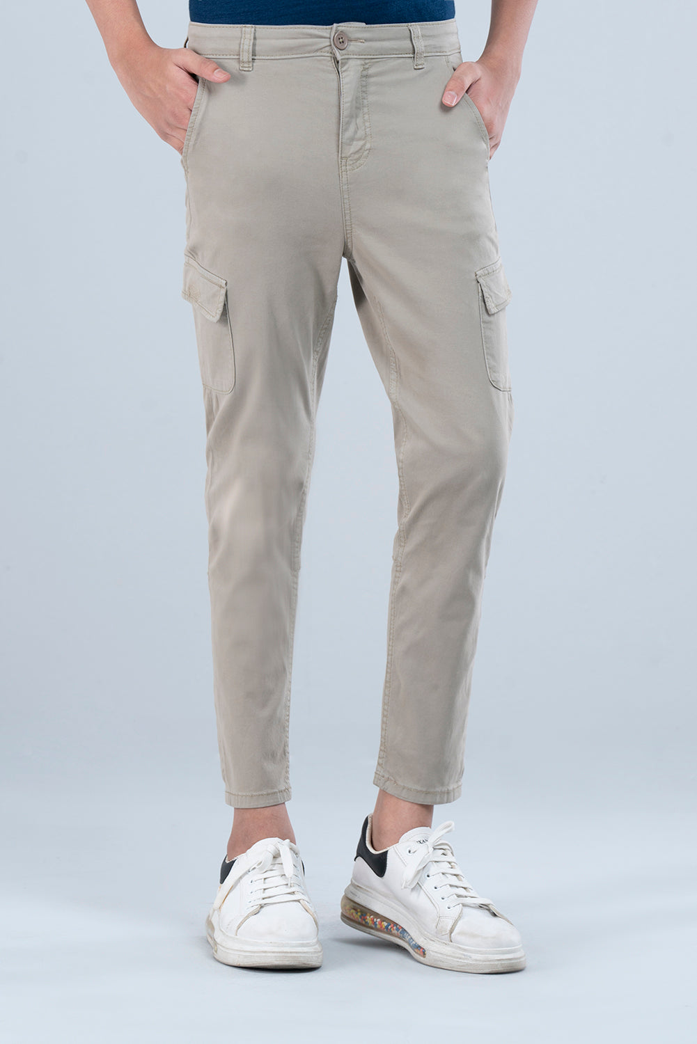 Junior Boys Twill Trouser - (10-14 Years)