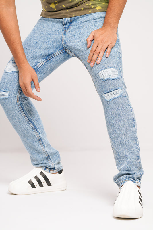 Hipster fit Summer Blue Jeans