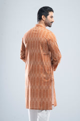 Regular Fit Ikat Printed Panjabi