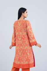 Ready-to-wear Three-Piece Lawn with Chiffon Dupatta