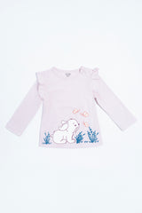 New Born Girls T-Shirt (0-6 Months)