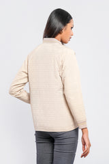 Jacquard Bomber Jacket