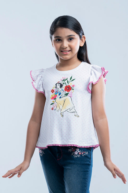 Girls T-Shirt (6-8 Years) - Disney