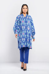 Smart Fit Lawn Kurta with Kimono Sleeves - One Piece