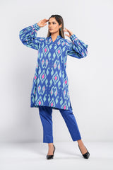 Smart Fit Lawn Kurta with Kimono Sleeves - One Piece