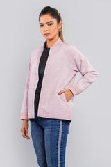 Jacquard Bomber Jacket