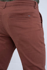 Regular Fit Solid Chinos