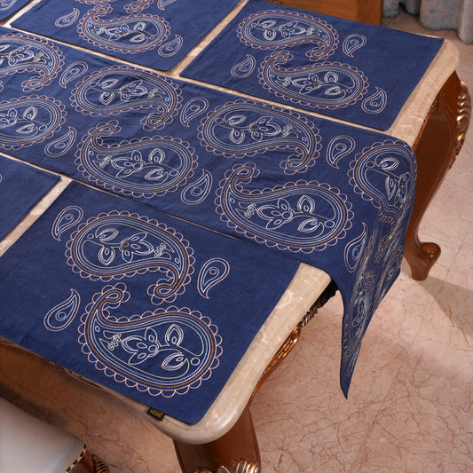 Table Runner - Denim Blue (14x45 Inch)