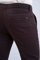 Slim Fit Solid Chinos