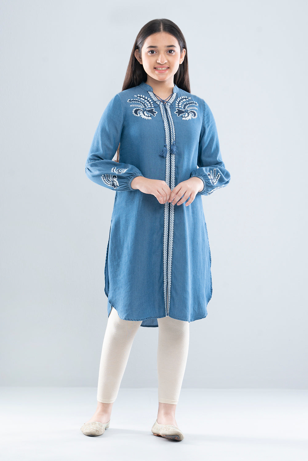 Junior Girls Ethnic Frock (10-14 Years)