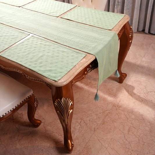 Table Runner - Pastel Green (14x72Inch)