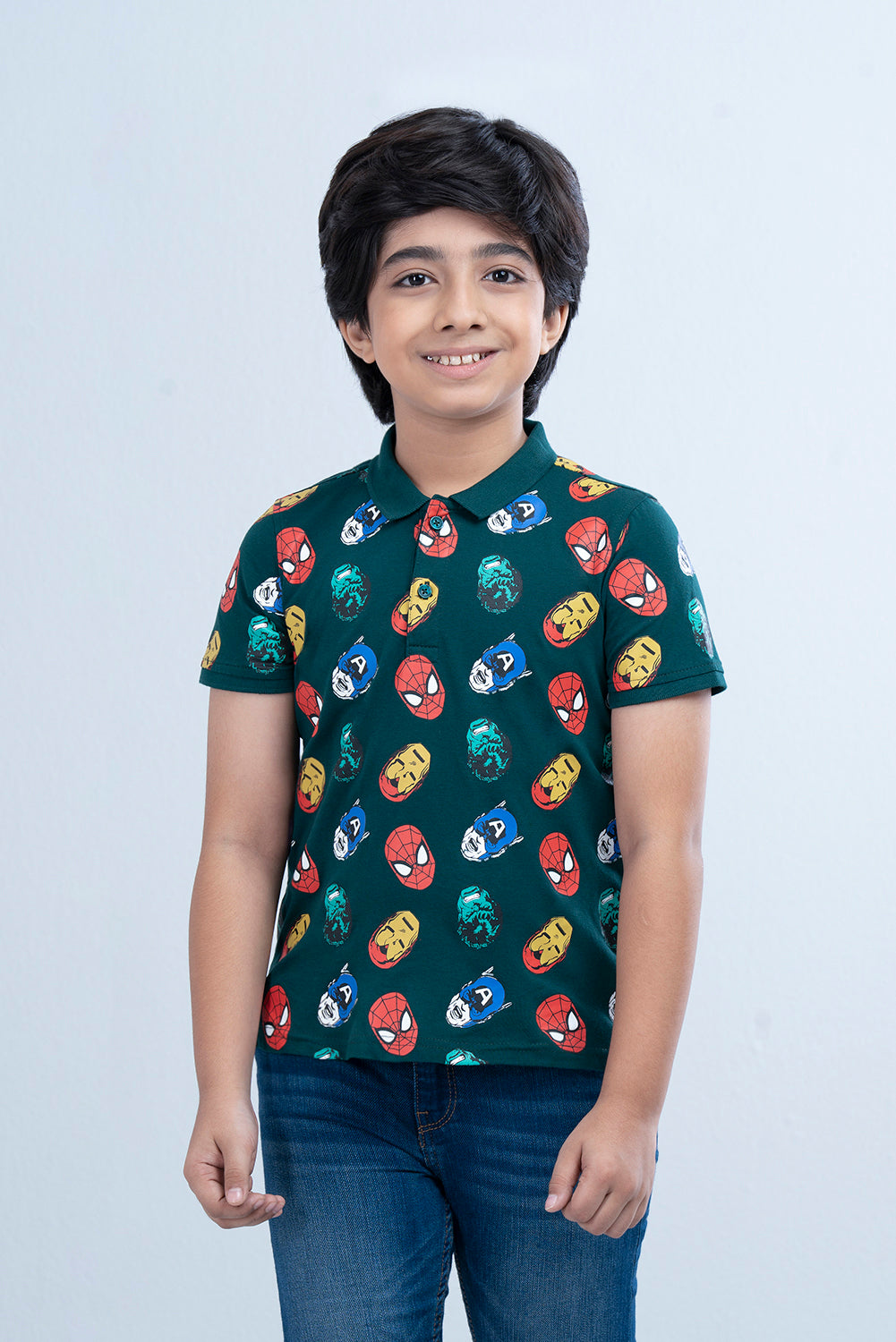 Boys Polo Shirt (6-8 Years) - Marvel