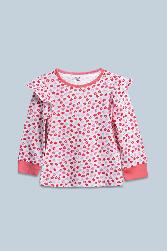 New Born Girls T-Shirt (0-6 Months)