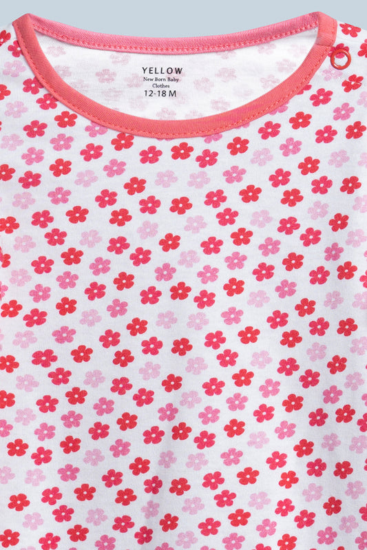 New Born Girls T-Shirt (0-6 Months)