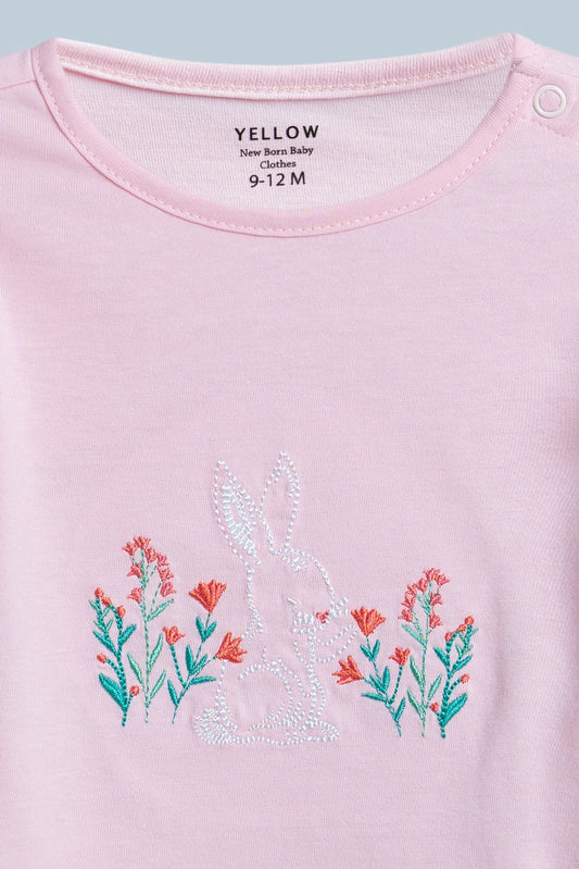 New Born Girls T-Shirt (6-18 Months)