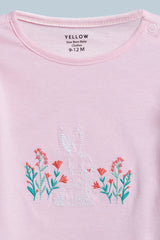 New Born Girls T-Shirt (0-6 Months)