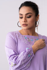 Relaxed Fit Satin Fashion Top