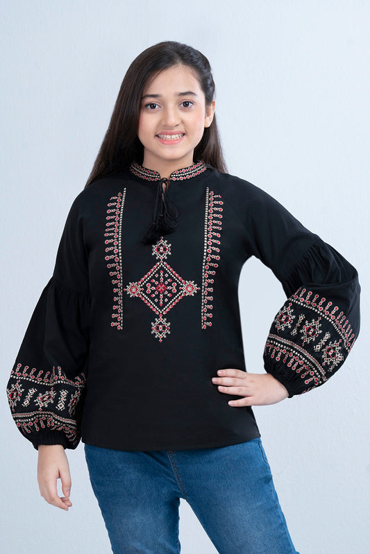 Junior Girls Western Fashion Top (10-14 Years)