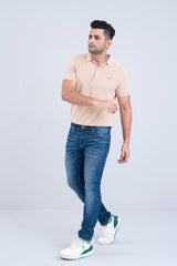 Relaxed Fit Knitted Polo Shirt