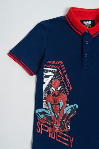 Boys Polo Shirt (2-4 Years) - Marvel
