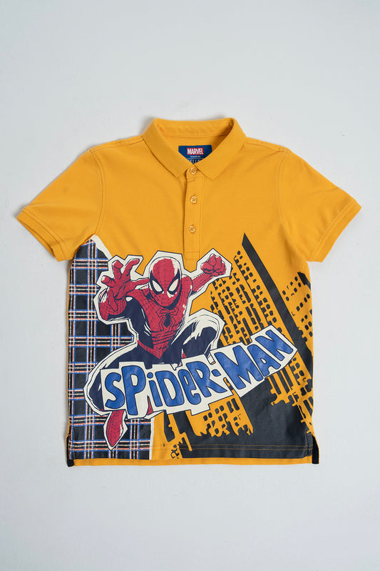 Boys Polo Shirt (6-8 Years) - Marvel