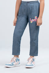 Girls Denim Bottom (6-8 Years) - Disney