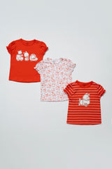 Newborn Girls T-Shirt (0-6 Months)