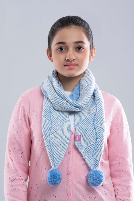 Girls Scarf - Sky