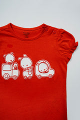 Newborn Girls T-Shirt (6-18 Months)