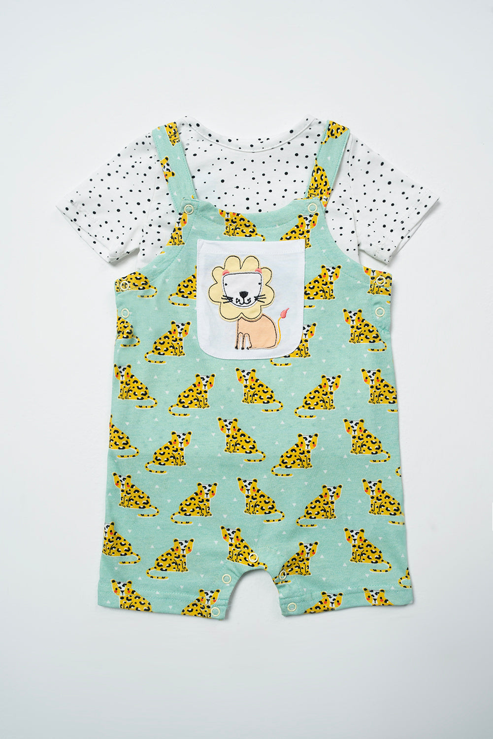 New Born Boys Dungaree (0-6 Months)