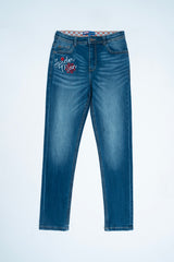 Junior Boys Denim Trouser (10-14 Years) - Marvel