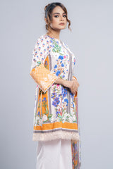 Ready-to-Wear Three Piece Lawn with Chiffon Dupatta