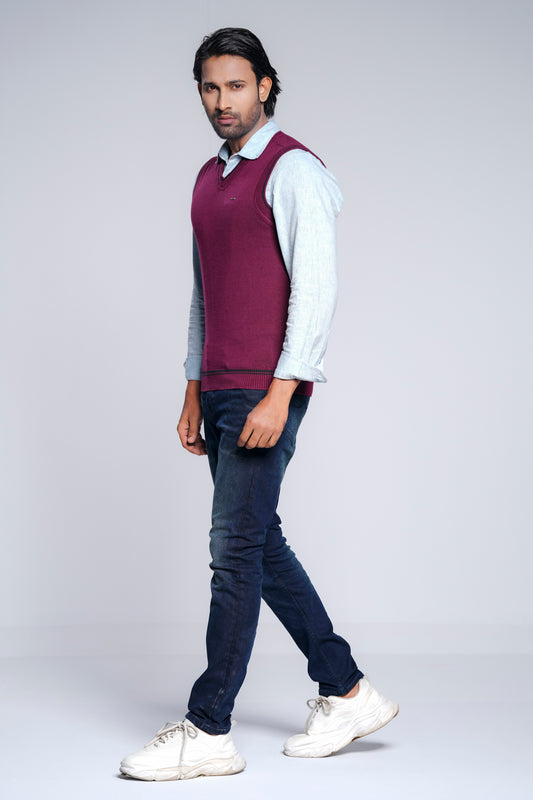 Men's Sleeveless Sweater Vest