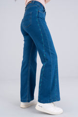 Loose-Fitted Embroidered Denim