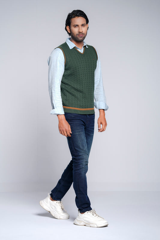 Men's Sleeveless Sweater Vest