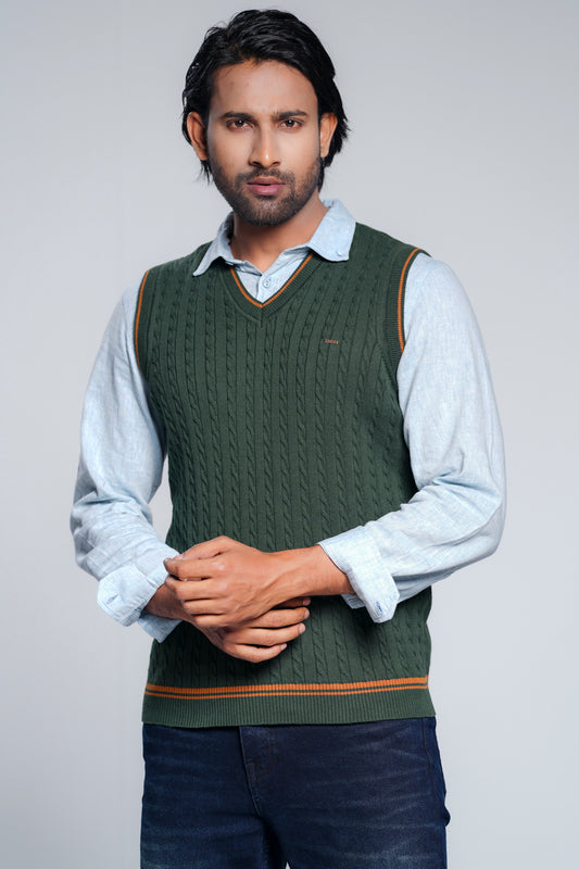 Men's Sleeveless Sweater Vest