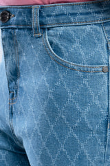 Girls Denim Bottom (6-8 Years)