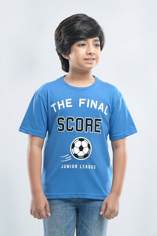 Junior Boys Athleisure T-Shirt (10-14 Years)