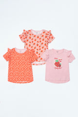 Newborn Girls T-Shirt (0-6 Months)